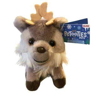 Russ Petooties Pets-Russ Series 15 Wintry Friends Reindeer Plush NWT